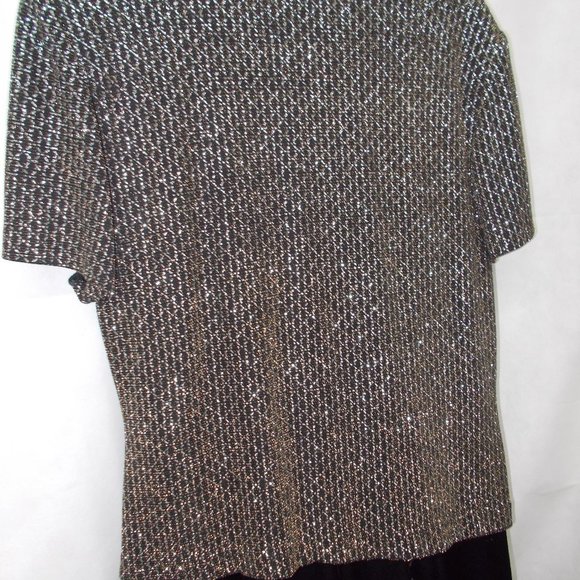 EUC Ladies shimmering long dress size 14 - Picture 4 of 4